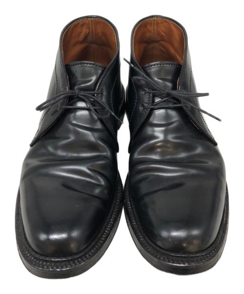 Alden（オールデン）ALDEN (オールデン) コードバン チャッカブーツ ブラック サイズ:SIZE 9 1/2Ⅾの古着・服飾アイテム