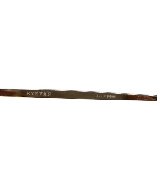 EYEVAN（アイヴァン）EYEVAN (アイヴァン) 眼鏡 ゴールド サイズ:46□21-145の古着・服飾アイテム