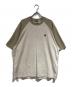 A BATHING APE（アベイシングエイプ）の古着「ワンポイントロゴTシャツ」｜ホワイト×ベージュ
