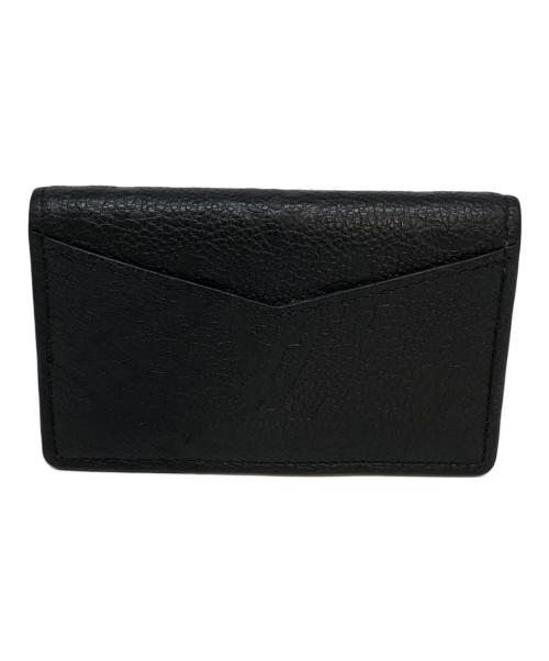 LOUIS VUITTON（ルイ ヴィトン）LOUIS VUITTON (ルイ ヴィトン) カードケース ブラックの古着・服飾アイテム