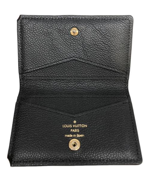 LOUIS VUITTON（ルイ ヴィトン）LOUIS VUITTON (ルイ ヴィトン) カードケース ブラックの古着・服飾アイテム