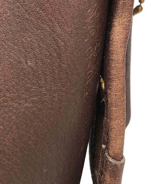 COACH（コーチ）COACH (コーチ) レザーショルダーバッグ ブラウンの古着・服飾アイテム