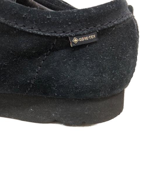 CLARKS（クラークス）CLARKS (クラークス) ゴアテックスワラビーシューズ ブラック サイズ:27cmの古着・服飾アイテム