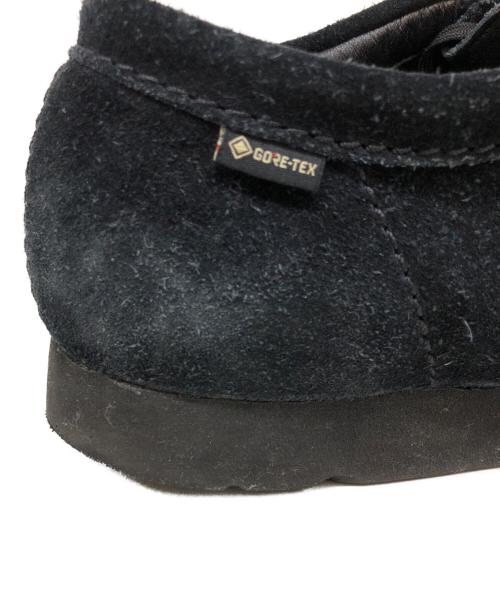 CLARKS（クラークス）CLARKS (クラークス) ゴアテックスワラビーシューズ ブラック サイズ:27cmの古着・服飾アイテム