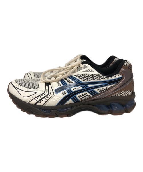 asics（アシックス）asics (アシックス) GEL-KAYANO 14 ホワイト×ブラウン サイズ:SIZE 26cmの古着・服飾アイテム