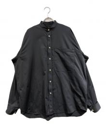 DAIWA PIER39（ダイワ ピア39）の古着「BAND COLLAR SHIRTS」｜グレー