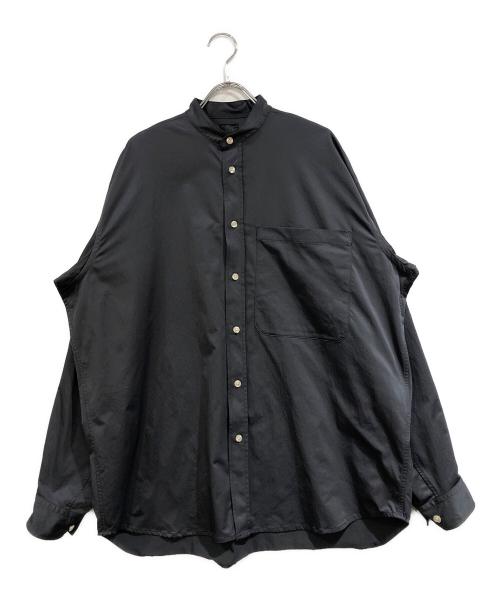 DAIWA PIER39（ダイワ ピア39）DAIWA PIER39 (ダイワ ピア39) BAND COLLAR SHIRTS グレー サイズ:SIZE Sの古着・服飾アイテム