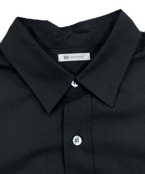 HERALBONY（ヘラルボニー）HERALBONY (ヘラルボニー) レギュラーカラーシャツ ブラック サイズ:SIZE Lの古着・服飾アイテム