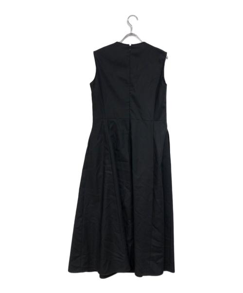 HERALBONY（ヘラルボニー）HERALBONY (ヘラルボニー) スカーフアタッチメントワンピース ブラック サイズ:SIZE Sの古着・服飾アイテム