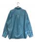 HERALBONY (ヘラルボニー) イージーケアアートパネルシャツ「heart-mm2024」 ブルー サイズ:SIZE M：14000円