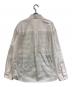HERALBONY (ヘラルボニー) レギュラーカラーシャツ「green brush-mm2025」 ホワイト×グリーン サイズ:SIZE M：14000円