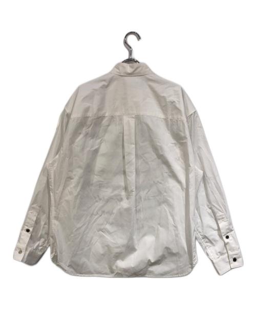 HERALBONY（ヘラルボニー）HERALBONY (ヘラルボニー) レギュラーカラーシャツ「heart-mm2024」 ホワイト サイズ:SIZE Mの古着・服飾アイテム