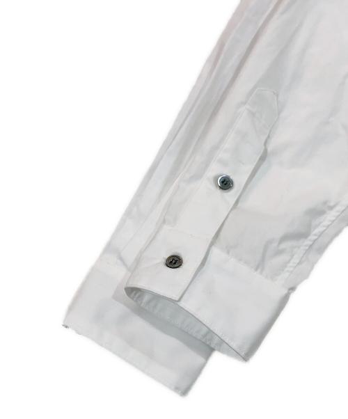 HERALBONY（ヘラルボニー）HERALBONY (ヘラルボニー) レギュラーカラーシャツ「heart-mm2024」 ホワイト サイズ:SIZE Mの古着・服飾アイテム