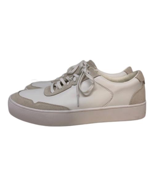 UGG（アグ）UGG (アグ) ピアソンロー レザー スニーカー ホワイト サイズ:SIZE 27.5cmの古着・服飾アイテム