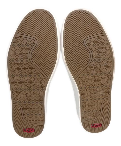 UGG（アグ）UGG (アグ) ピアソンロー レザー スニーカー ホワイト サイズ:SIZE 27.5cmの古着・服飾アイテム