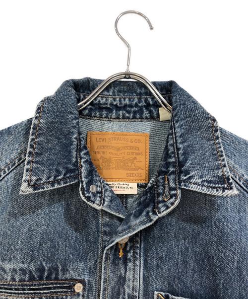 LEVI'S（リーバイス）LEVI'S (リーバイス) JOURNAL STANDARD (ジャーナルスタンダード) TWIST SHACKET SMU インディゴ サイズ:SIZEｘｘｓの古着・服飾アイテム