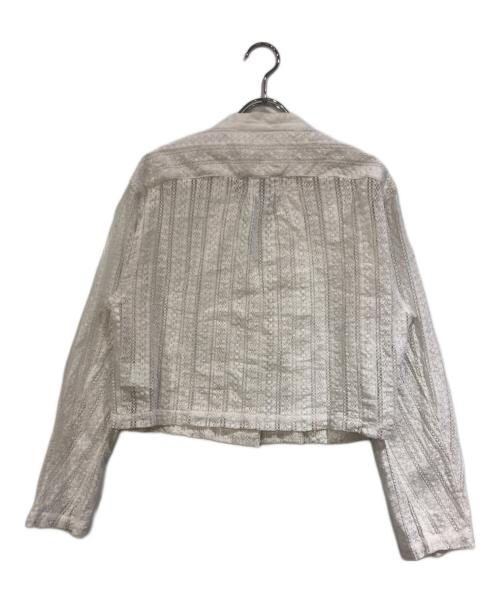 pheeta（フィータ）PHEETA (フィータ) レースジャケット ホワイト サイズ:-の古着・服飾アイテム