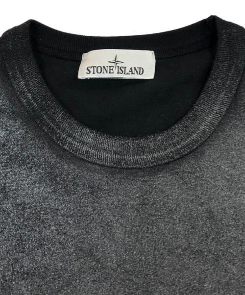 STONE ISLAND（ストーンアイランド）STONE ISLAND (ストーンアイランド) コンパスパッチTシャツ グレー サイズ:SIZE Lの古着・服飾アイテム