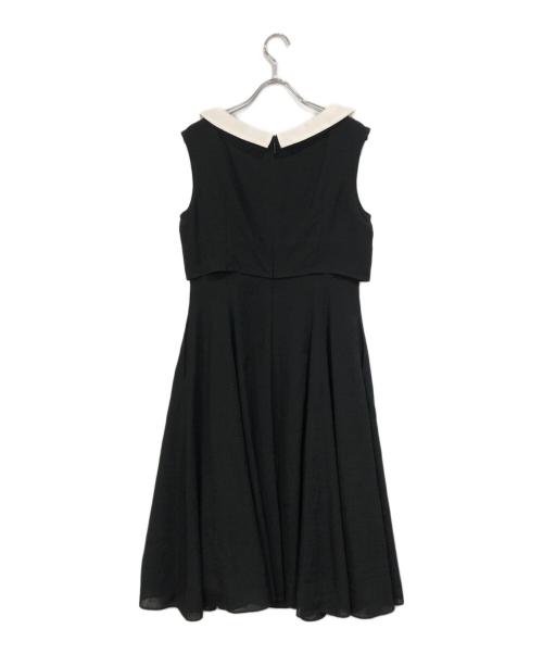 Rene（ルネ）Rene (ルネ) ノースリーブワンピース ブラック サイズ:SIZE 36の古着・服飾アイテム
