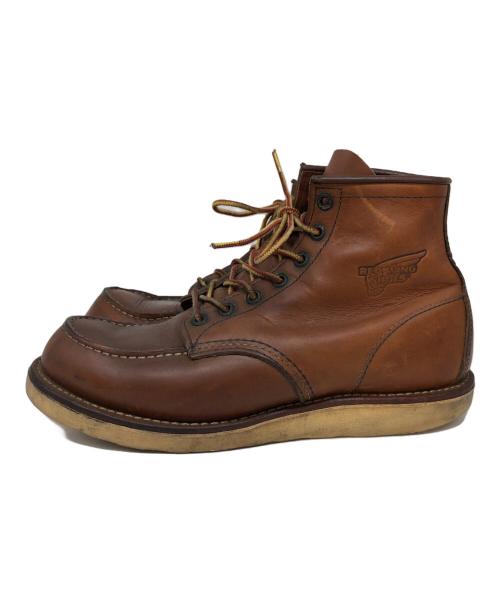 RED WING（レッドウィング）RED WING (レッドウィング) 6-inch Classic Moc ブラウン サイズ:SIZE 26.5cmの古着・服飾アイテム