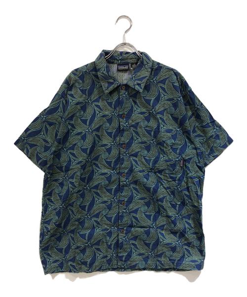 Patagonia（パタゴニア）Patagonia (パタゴニア) ACシャツ ネイビー×グリーン サイズ:SIZE Mの古着・服飾アイテム