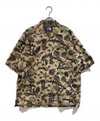 THE NORTHFACE PURPLELABELザ・ノースフェイス パープルレーベル）の古着「Botanical Print H/S Shirt」｜ベージュ