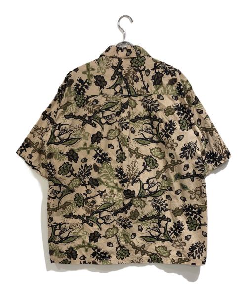 THE NORTHFACE PURPLELABEL（ザ・ノースフェイス パープルレーベル）THE NORTHFACE PURPLELABEL (ザ・ノースフェイス パープルレーベル) Botanical Print H/S Shirt ベージュ サイズ:SIZE Mの古着・服飾アイテム