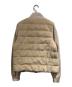 MONCLER (モンクレール) パデッドテディ ジップアップカーディガン ベージュ サイズ:SIZE S：70000円