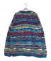 Coogi (クージー) 3Dニット ブルー×レッド サイズ:SIZE M：15000円