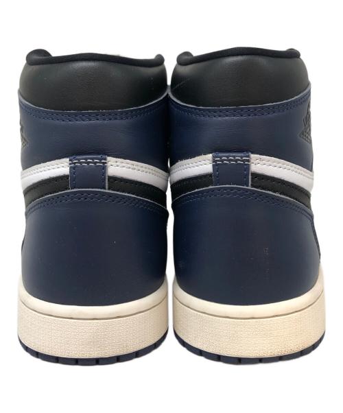 NIKE（ナイキ）NIKE (ナイキ) AIR JORDAN 1 RETRO HIGH OG MIDNIGHT ネイビー サイズ:SIZE 27cmの古着・服飾アイテム
