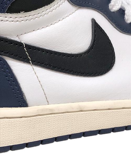 NIKE（ナイキ）NIKE (ナイキ) AIR JORDAN 1 RETRO HIGH OG MIDNIGHT ネイビー サイズ:SIZE 27cmの古着・服飾アイテム
