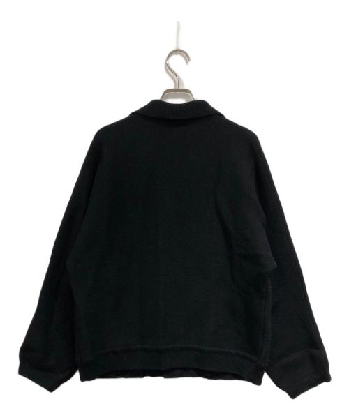 ISSEY MIYAKE MEN（イッセイミヤケメン）ISSEY MIYAKE MEN (イッセイミヤケメン) 4Bニットジャケット ブラック サイズ:SIZE 1の古着・服飾アイテム