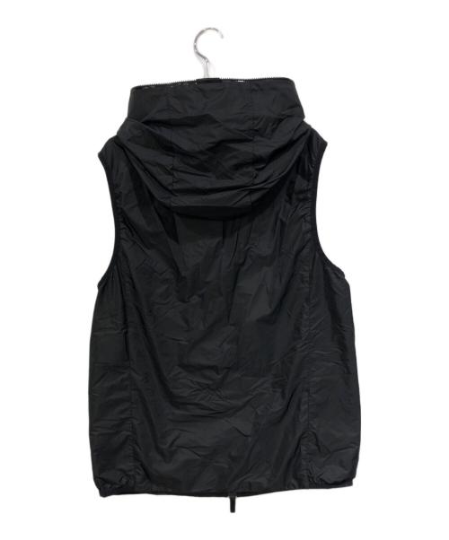 MONCLER（モンクレール）MONCLER (モンクレール) フーデッドナイロンベスト ブラック サイズ:SIZE 1の古着・服飾アイテム