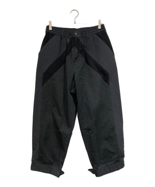 Y-3（ワイスリー）Y-3 (ワイスリー) VARSITY GABARDINE PANTS ブラック サイズ:SIZE Sの古着・服飾アイテム