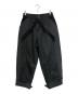 Y-3（ワイスリー）の古着「VARSITY GABARDINE PANTS」｜ブラック