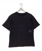 ALEXANDER WANGアレキサンダー・ワン）の古着「発砲プリント ロゴ Tシャツ」｜ブラック
