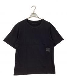 ALEXANDER WANG（アレキサンダー・ワン）の古着「発砲プリント ロゴ Tシャツ」｜ブラック