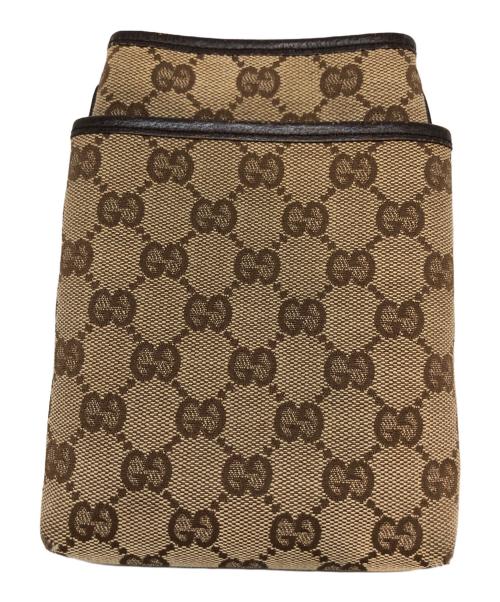 GUCCI（グッチ）GUCCI (グッチ) ミニショルダーポーチ ベージュの古着・服飾アイテム