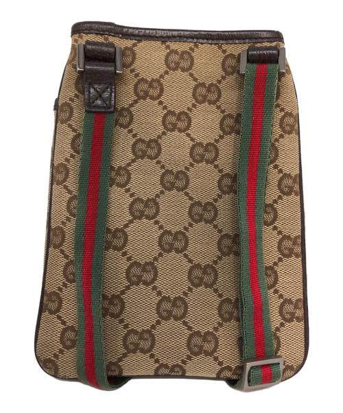GUCCI（グッチ）GUCCI (グッチ) ミニショルダーポーチ ベージュの古着・服飾アイテム