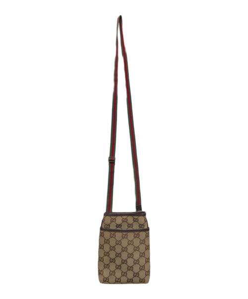 GUCCI（グッチ）GUCCI (グッチ) ミニショルダーポーチ ベージュの古着・服飾アイテム