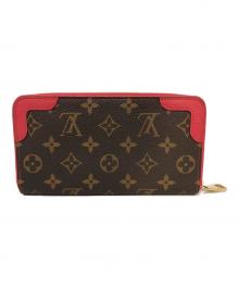LOUIS VUITTON（ルイ ヴィトン）の古着「長財布」｜ブラウン×レッド