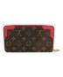 LOUIS VUITTON（ルイ ヴィトン）の古着「長財布」｜ブラウン×レッド