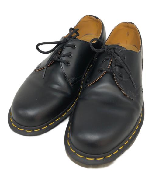 Dr.Martens（ドクターマーチン）Dr.Martens (ドクターマーチン) 3ホールシューズ ブラック サイズ:UK8の古着・服飾アイテム