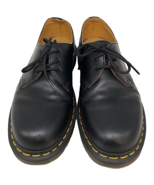 Dr.Martens（ドクターマーチン）Dr.Martens (ドクターマーチン) 3ホールシューズ ブラック サイズ:UK8の古着・服飾アイテム