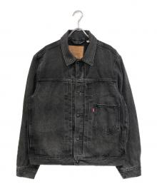 LEVI'S PReMIUM×EDIFICE（リーバイス プレミアム×エディフィス）の古着「30th 別注 Type 1 Trucker Jacket BLACK」｜ブラック