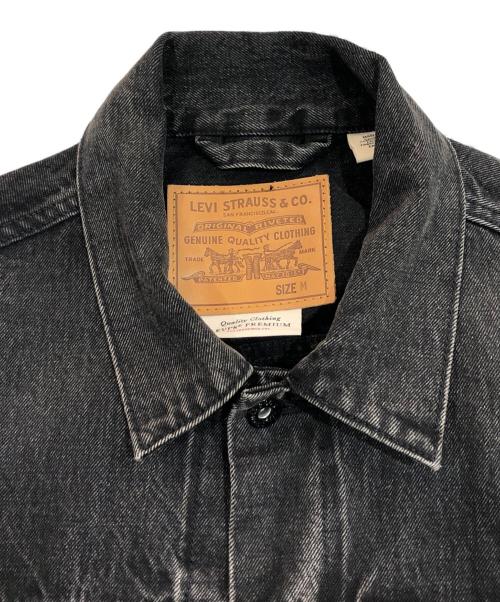 LEVI'S PReMIUM（リーバイス プレミアム）LEVI'S PReMIUM (リーバイス プレミアム) EDIFICE (エディフィス) 30th 別注 Type 1 Trucker Jacket BLACK ブラック サイズ:SIZE Mの古着・服飾アイテム