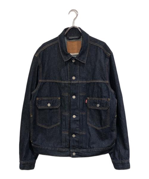 LEVI'S PReMIUM（リーバイス プレミアム）LEVI'S PReMIUM (リーバイス プレミアム) BIOTOP (ビオトープ) 別注 TYPE 2 TRUCKER ME AGAIN EX インディゴ サイズ:SIZE Mの古着・服飾アイテム