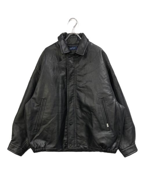 NAUTICA（ノーティカ）NAUTICA (ノーティカ) Vegan Leather Insulated Blouson ブラック サイズ:SIZE Mの古着・服飾アイテム