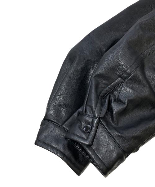 NAUTICA（ノーティカ）NAUTICA (ノーティカ) Vegan Leather Insulated Blouson ブラック サイズ:SIZE Mの古着・服飾アイテム
