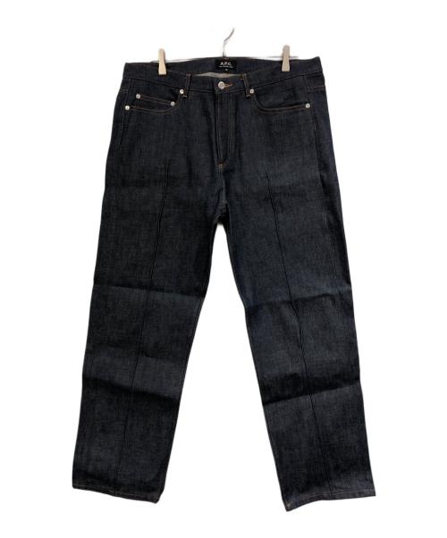 A.P.C.（アーペーセー）A.P.C. (アーペーセー) センターシームリジットデニムパンツ インディゴ サイズ:SIZE 34の古着・服飾アイテム
